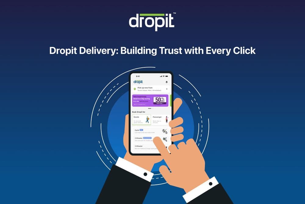 Dropit Delivery: Building Trust with Every Click