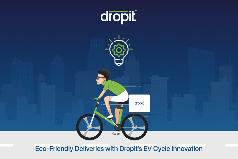 Eco-Friendly Deliveries with Dropit’s EV Cycle Innovation