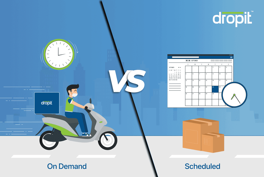 On-Demand vs. Scheduled Deliveries: Meeting Diverse Customer Needs