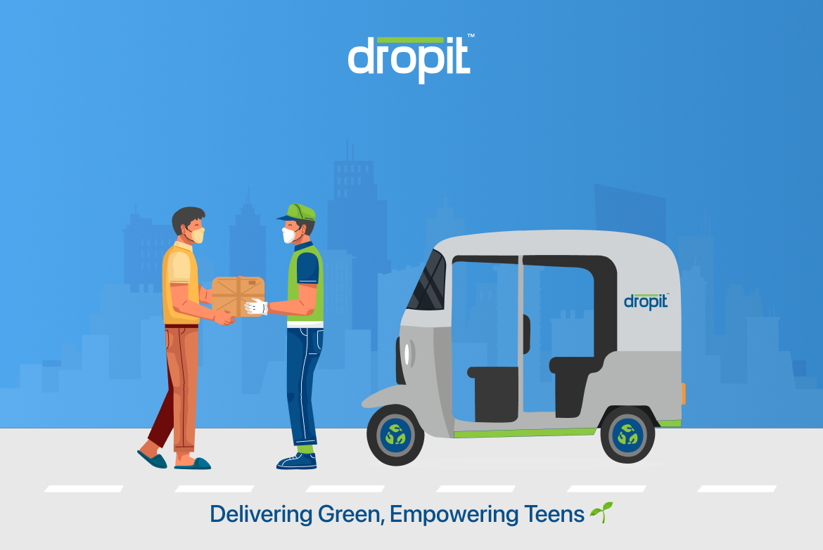 How Dropit is Empowering Teens with Eco-Friendly Delivery Options
